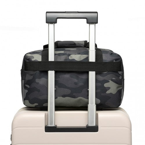E1960S - Kono Lightweight Multi Purpose Unisex Sports Travel Duffel Bag - Camouflage | Neil's Luggage Store