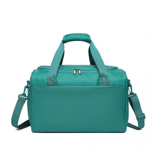 EA2321 - Kono Spacious Travel Storage Bag Handbag - Teal | Neil's Luggage Store