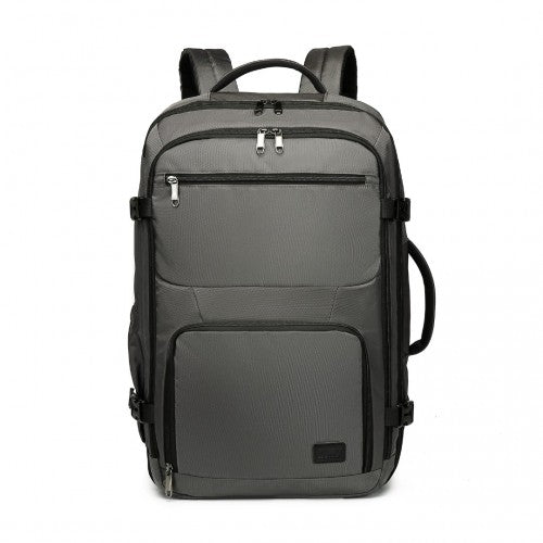 EM2207 - Kono Multifunctional Portable Travel Backpack Cabin Luggage Bag - Grey | Neil's Luggage Store