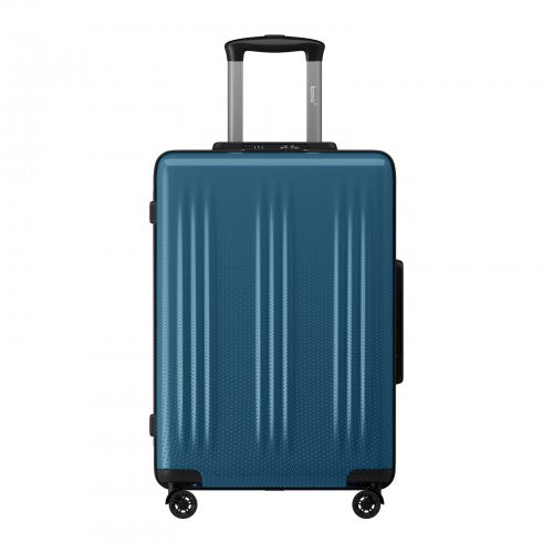 KSK2583 - Kono Premium ABS+PC 24 Inch Hard Shell Medium Check-In Luggage with TSA Lock & 360° Silent Spinner Wheels - Navy | Neil's Luggage Store