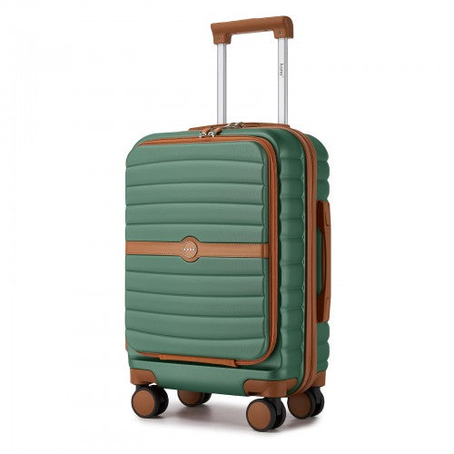 Kono 21 Inch Front Opening Cabin Suitcase With 15.6 Inch Laptop Compartment | Neil's Luggage Store