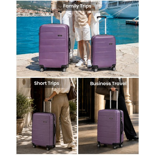 Kono 28 Inch PC Hard Shell Suitcase With Silent Wheels And Spacious Interior | Neil's Luggage Store