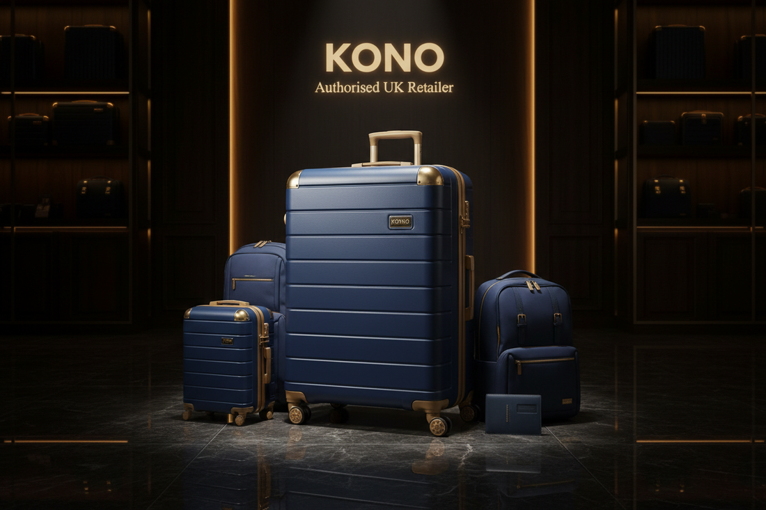 Where to buy KONO luggage in the UK — authorised independent retailer — Neil's Luggage Store