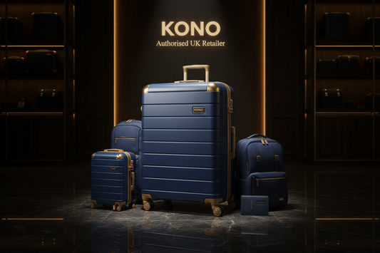 Where to buy KONO luggage in the UK — authorised independent retailer — Neil's Luggage Store