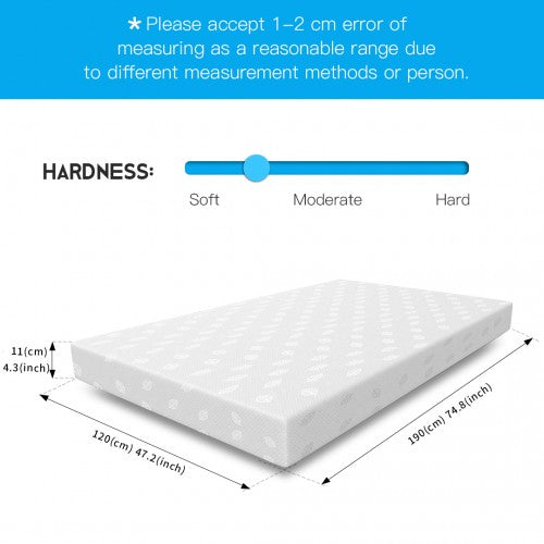 MTS003 - Good Nite Luxury Triple-Layer Memory Foam Mattress – Body Contouring Support & Enhanced Breathability - 120×190×11cm | Neil's Luggage Store