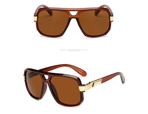 Vintage Full-Frame Retro Sunglasses