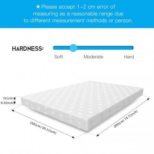 MTS003 - Good Nite Luxury Triple-Layer Memory Foam Mattress – Body Contouring Support & Enhanced Breathability - 150×190×11cm | Neil's Luggage Store