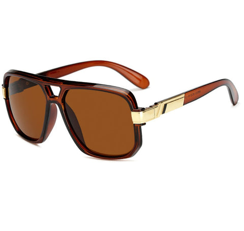 Vintage Full-Frame Retro Sunglasses