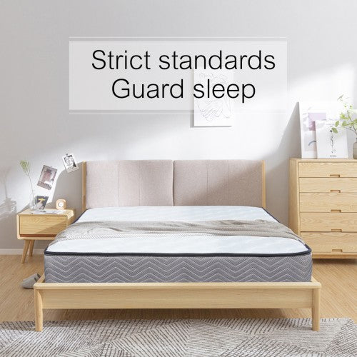 MTS001 - Good Nite Small Double Memory Foam & Spring Mattress-120x190x18cm-Quilted, Hypoallergenic, Breathable Design with Lumbar Support | Neil's Luggage Store