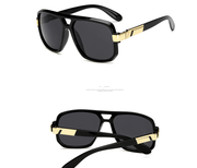 Vintage Full-Frame Retro Sunglasses