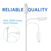 Charging Cables 2 Pack for iPhone 14/13/12/11Pro/Max/XS/X/XR/8/7/6 (3.3 FT)
