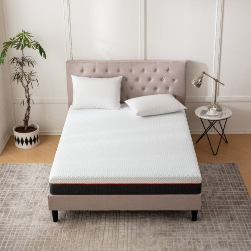 MTS006 - Good Nite Comfort Memory Foam Mattress – 16cm Thick Pressure Relief Mattress with Cooling Foam & Supportive 3-Layer Design - 90X190X16cm | Neil's Luggage Store