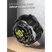 Galaxy Watch 4 / 5 and 6 44mm Unicorn Beetle PRO Wristband Case-Black