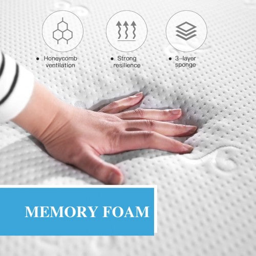 MTS003-1 - Good Nite Luxury Triple-Layer Memory Foam Mattress – Body Contouring Support & Enhanced Breathability - 150×190×16cm | Neil's Luggage Store
