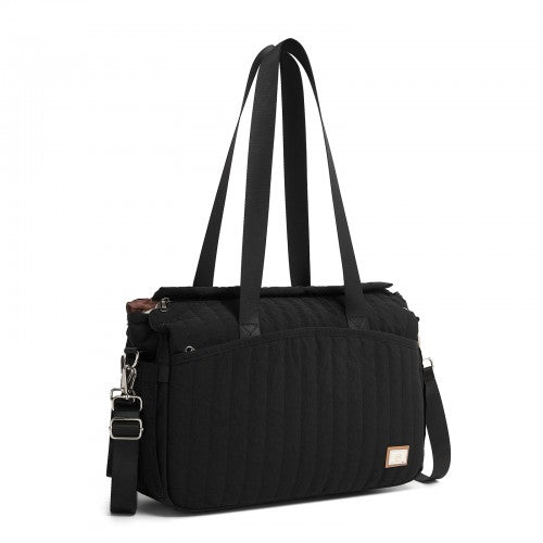 Miss Lulu Maternity Diaper Bag With Stroller Strap Insulated Bottle Pockets | Neil's Luggage Store
