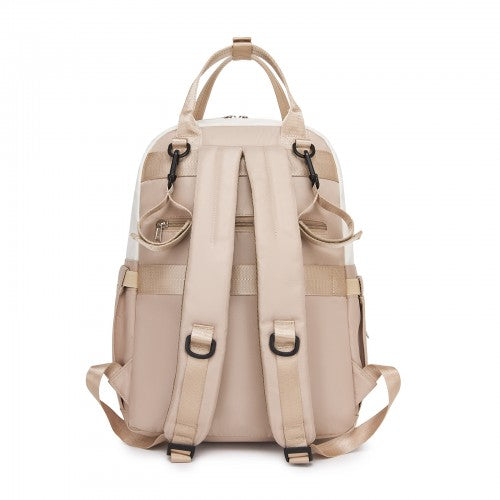 Miss Lulu Multifunctional Baby Changing Backpack Insulated Bottle Holders Khaki | Neil's Luggage Store