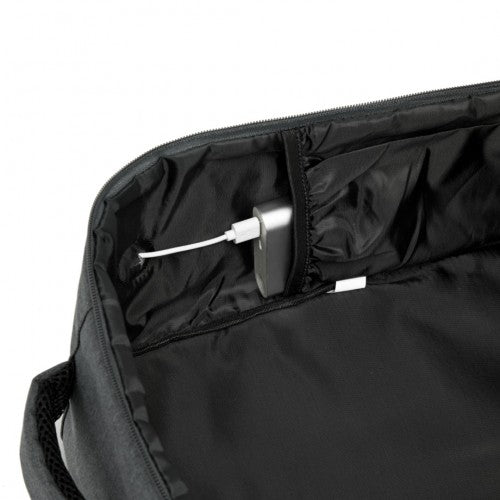 BPK2505 - Kono Urban Smart 15L Carry-On Backpack with Luggage Strap – Ideal for Travel, Work & Daily Commute - Dark Grey | Neil's Luggage Store