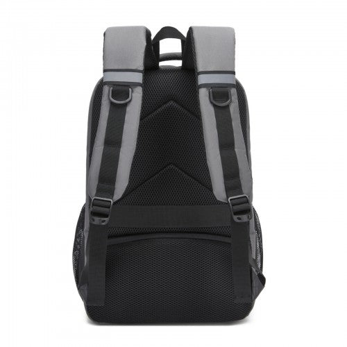 Kono 15.6 Inch Laptop Backpack For Work And Business Travel Grey | Neil's Luggage Store