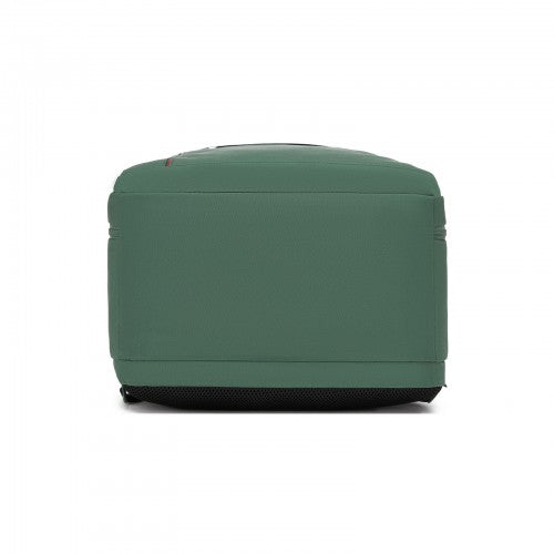 Kono 32L Cabin Backpack For 17.3 Laptop Breathable Straps Trolley Green | Neil's Luggage Store