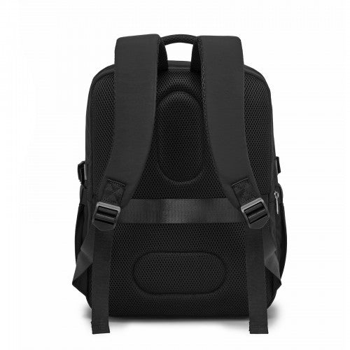 Kono Compact 15.6 Inch Laptop Backpack Trolley Sleeve Under Seat Storage Black | Neil's Luggage Store