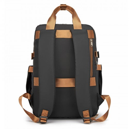 Kono Water Resistant Laptop Backpack For Travel And Commute Reflective Strip | Neil's Luggage Store