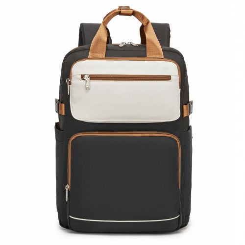 Kono Water Resistant Laptop Backpack For Travel And Commute Reflective Strip | Neil's Luggage Store