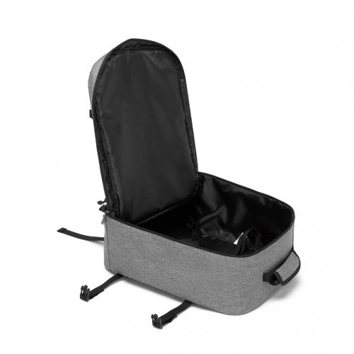 BPK2531M - Kono Multi-purpose Business Medium-sized Backpack–Fits 15.6" Laptop, Ideal for Work, Travel & Daily Commute - Grey | Neil's Luggage Store