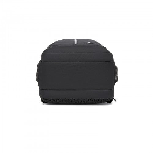 Kono Laptop Backpack With 15.6 Inch Laptop Compartment Durable For Work Black | Neil's Luggage Store