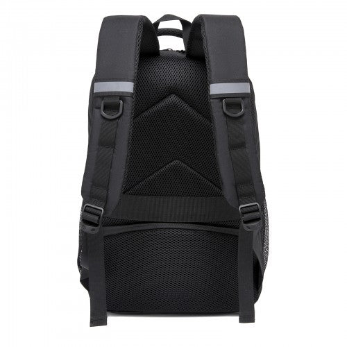 Kono Laptop Backpack With 15.6 Inch Laptop Compartment Durable For Work Black | Neil's Luggage Store