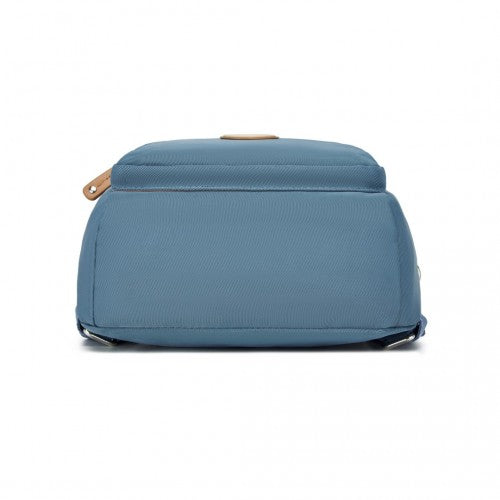 Miss Lulu 3 In 1 Convertible Backpack With Removable Long Strap Blue | Neil's Luggage Store