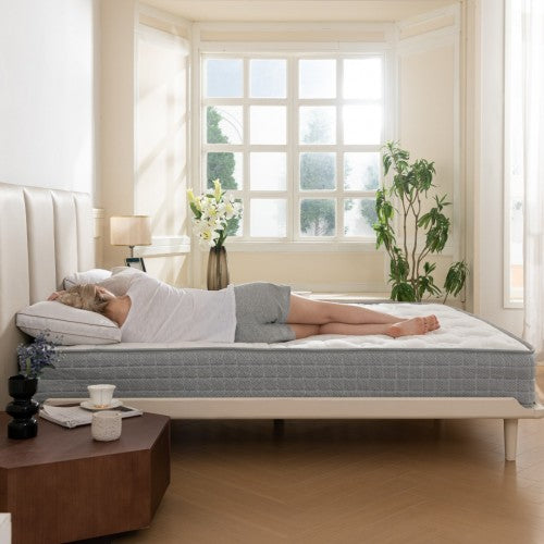 MTS008 - Good Nite Memory Foam & Bonnell Spring Mattress – Pressure Relief, Breathable & Hypoallergenic Comfort - 90×190×18cm | Neil's Luggage Store
