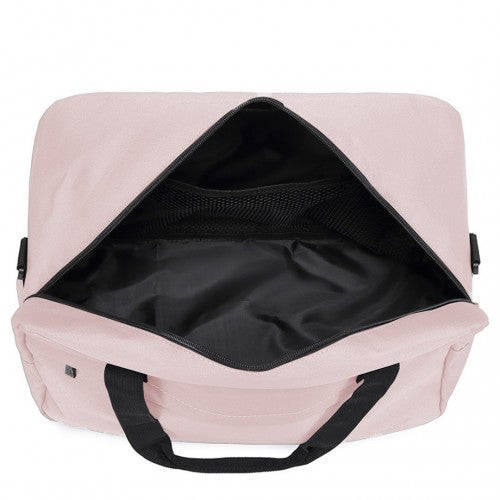 E1960M - Kono Lightweight Multi Purpose Unisex Sports Travel Duffel Bag - Pink | Neil's Luggage Store