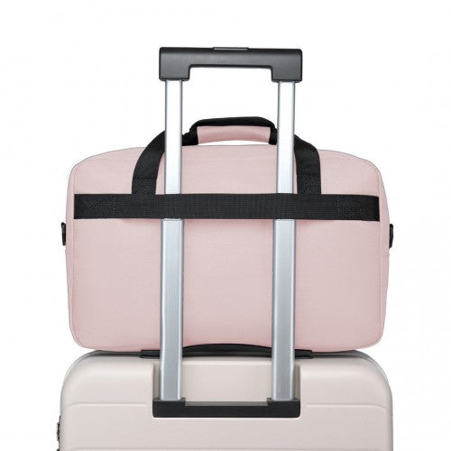 E1960M - Kono Lightweight Multi Purpose Unisex Sports Travel Duffel Bag - Pink | Neil's Luggage Store