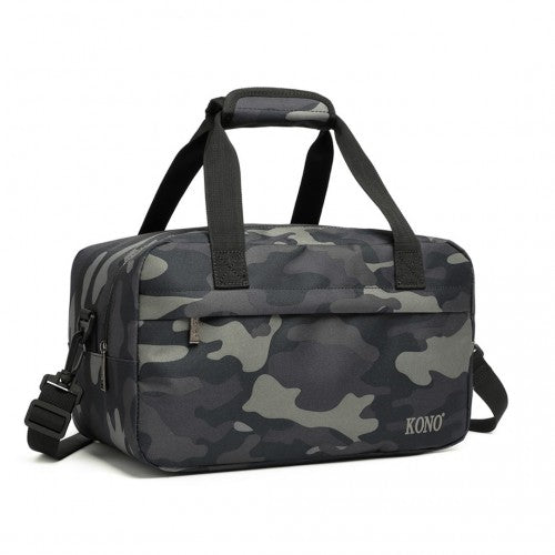 E1960S - Kono Lightweight Multi Purpose Unisex Sports Travel Duffel Bag - Camouflage | Neil's Luggage Store