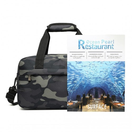E1960S - Kono Lightweight Multi Purpose Unisex Sports Travel Duffel Bag - Camouflage | Neil's Luggage Store