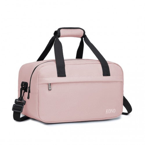E1960S - Kono Lightweight Multi Purpose Unisex Sports Travel Duffel Bag - Pink | Neil's Luggage Store