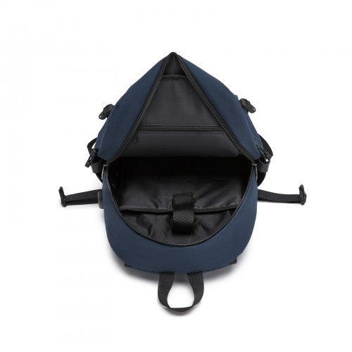 E6715 - Kono Business Laptop Backpack with USB Charging Port - Dark Blue | Neil's Luggage Store