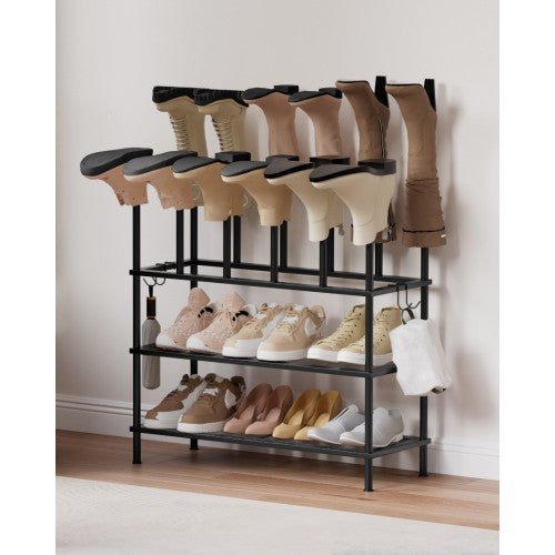 BFO4082-Two-tier Shoe Rack With Boot Storage | Neil's Luggage Store