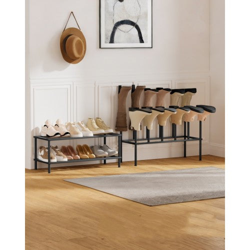 BFO4082-Two-tier Shoe Rack With Boot Storage | Neil's Luggage Store