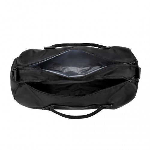 EA2213 - Kono Multi Waterproof Gym bag Carry On Weekend Bag - Black | Neil's Luggage Store