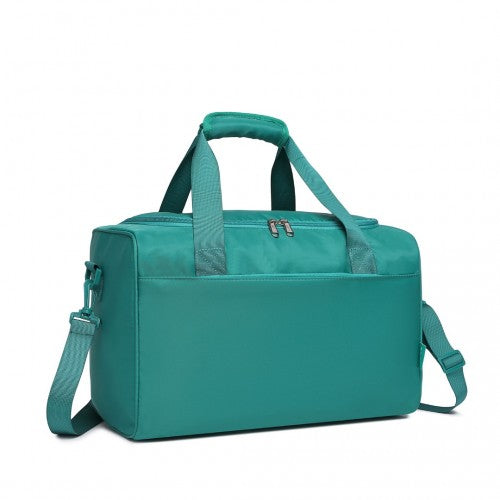 EA2321 - Kono Spacious Travel Storage Bag Handbag - Teal | Neil's Luggage Store