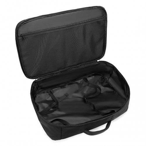 Kono Multifunctional Portable Travel Backpack Cabin Bag - Black