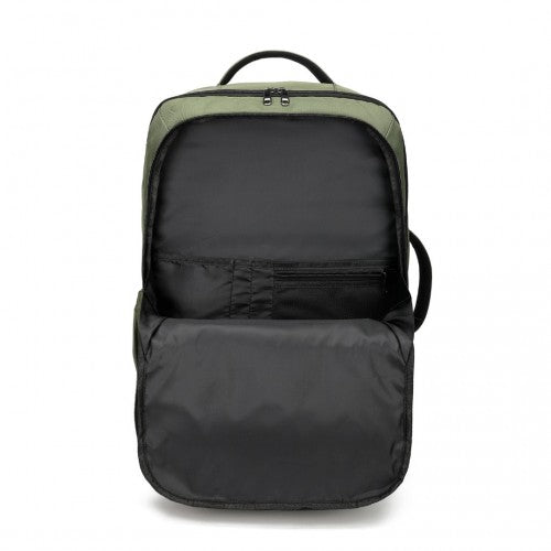 EM2207 - Kono Multifunctional Portable Travel Backpack Cabin Luggage Bag - Green | Neil's Luggage Store