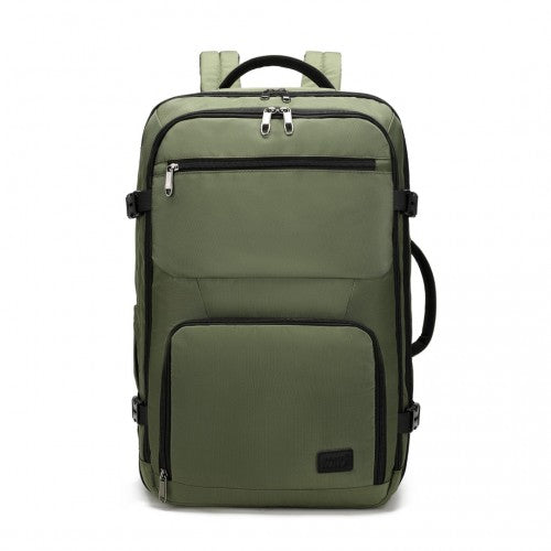 EM2207 - Kono Multifunctional Portable Travel Backpack Cabin Luggage Bag - Green | Neil's Luggage Store