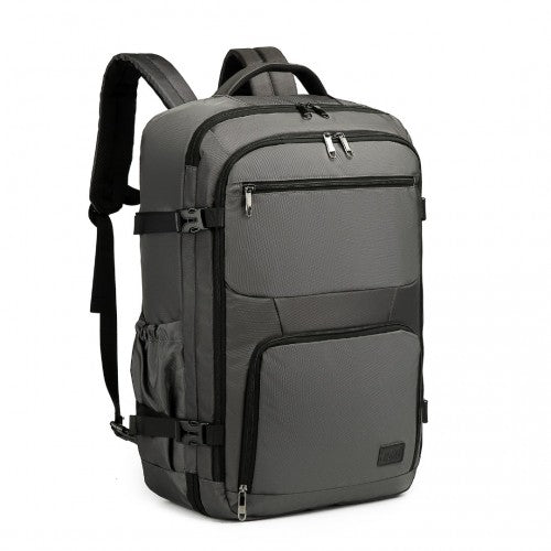 EM2207 - Kono Multifunctional Portable Travel Backpack Cabin Luggage Bag - Grey | Neil's Luggage Store