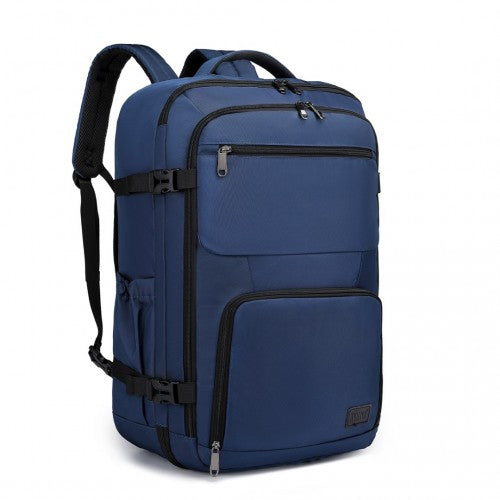 EM2207 - Kono Multifunctional Portable Travel Backpack Cabin Luggage Bag - Navy | Neil's Luggage Store