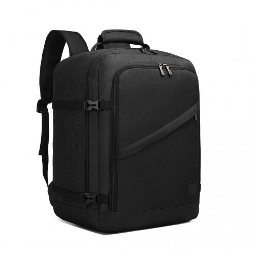 EM2231M - Kono Lightweight Cabin Bag Travel Business Backpack - Black | Neil's Luggage Store