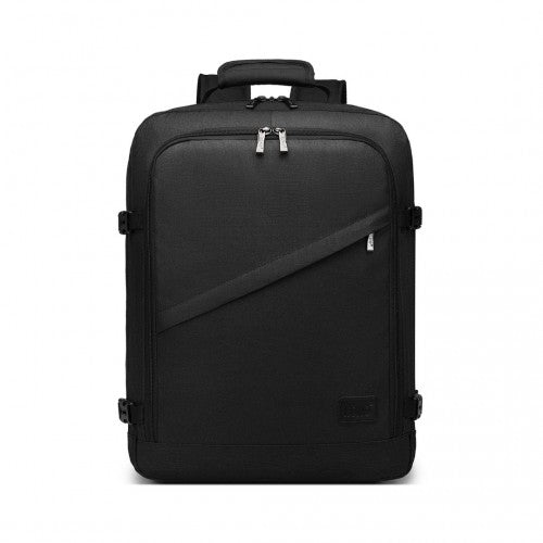 EM2231M - Kono Lightweight Cabin Bag Travel Business Backpack - Black | Neil's Luggage Store