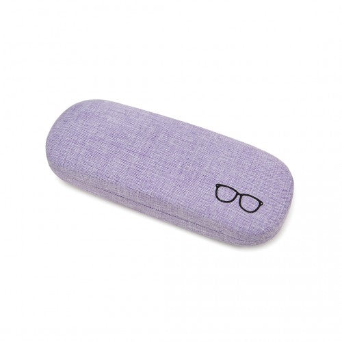 G4043 - Kono Hard Shell Glasses Case - Purple | Neil's Luggage Store