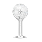 Portable Hand-held Folding Cooling Desk Fan Mini Cooler USB Charging Blue White Pink Green